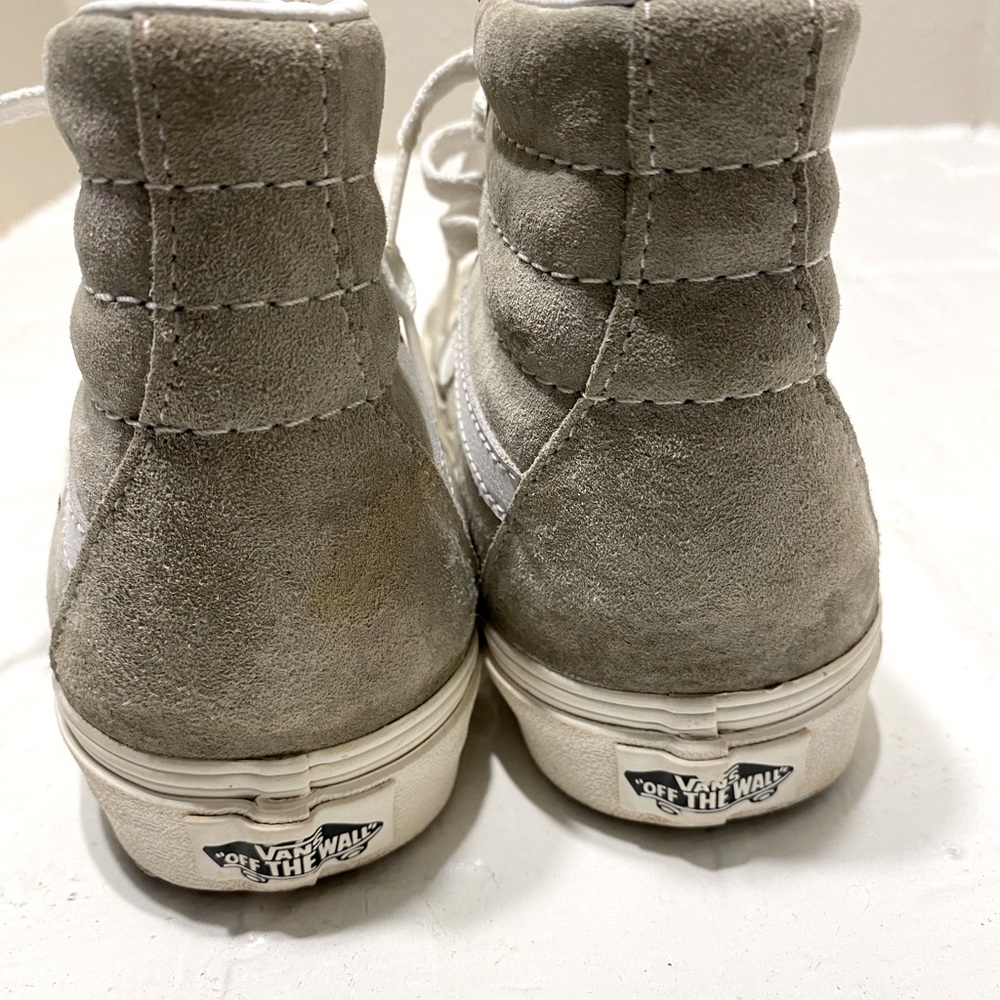 VANS Authentic Suede Skate Shoes Mens 4.5 Women’s  6.0Gray HEIQ Eco Dry
